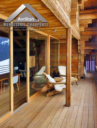 entreprise de menuiserie avrillon et fils menuisier la clusaz aménagement de terrasse balcon extérieur de chalet arvimedia